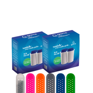 Kit Combo: 2 Caixas de Refil Bacteriológico + Bastão Hidrogorre Grátis